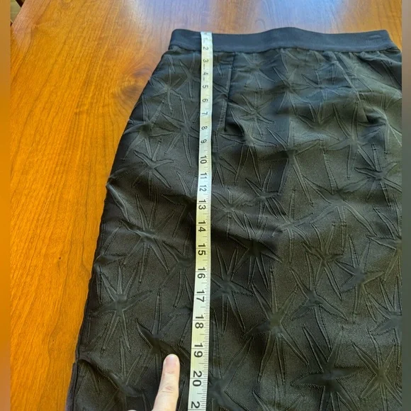 Milly Starburst Semi-Sheer Midi Pencil Skirt - Picture 10 of 14